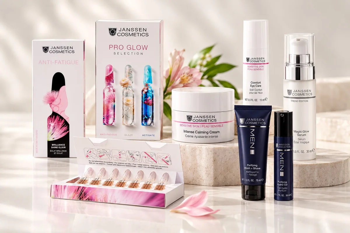 Professionelle Pflegeprodukte von Janssen Cosmetics bei AMaesthet